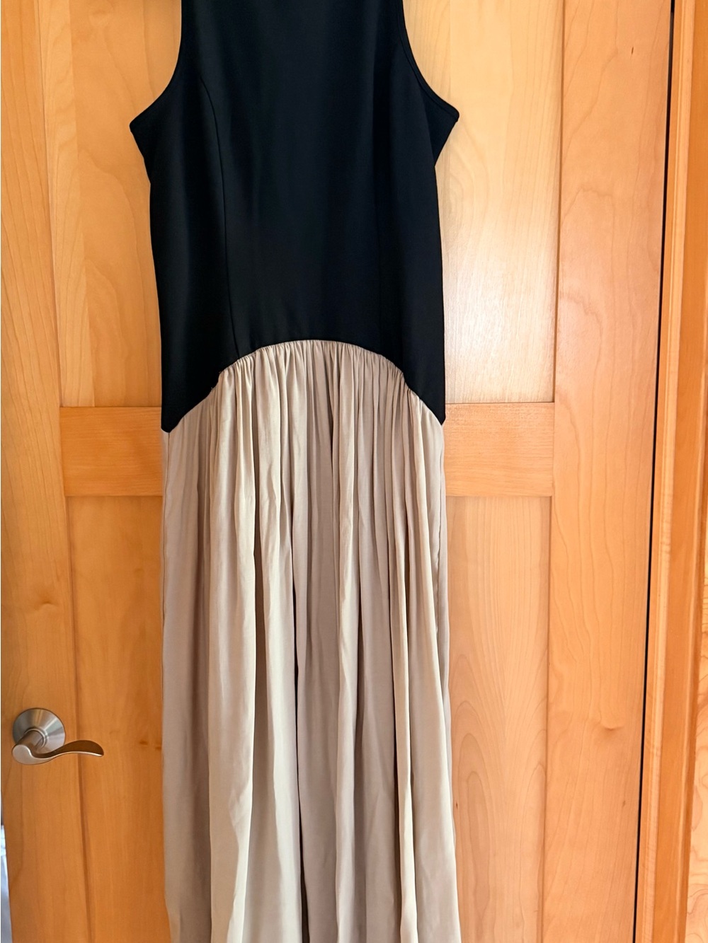 Anthropologie drop-waist maxi dress
